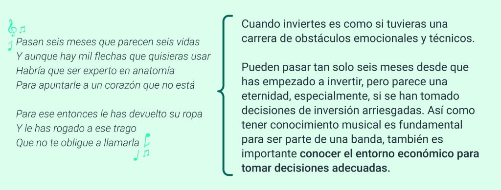 Al ritmo de Morat se sienten las inversiones